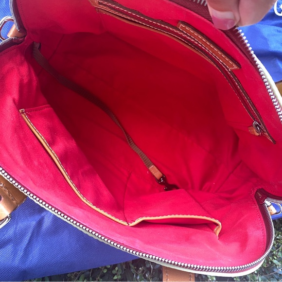 Dooney & Bourke Pebble Grain Leather Satchel Mint Green Excellent Condition - Picture 7 of 13